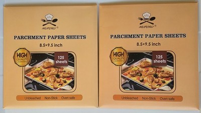 Air Fryer Paper Liners, 250Pcs Parchment Paper, Disposable, BRAND NEW