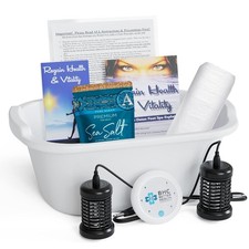 Ionic Detox Foot Bath Machine Home Use Array Liners Sea Salt