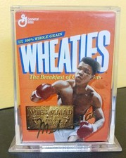 Muhammad Ali Wheaties Box Collectible 4" Mini Box in Case