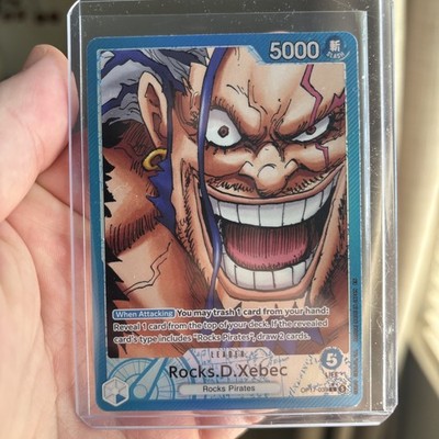 OP17-039 Rocks .D. Xebec Alt Art Leader The World s Strongest Warriors One Piece