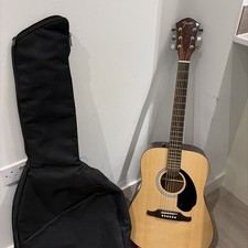 Fender FA-125 Dreadnought Acoustic Guitar with Gig Bag And Music Stand
