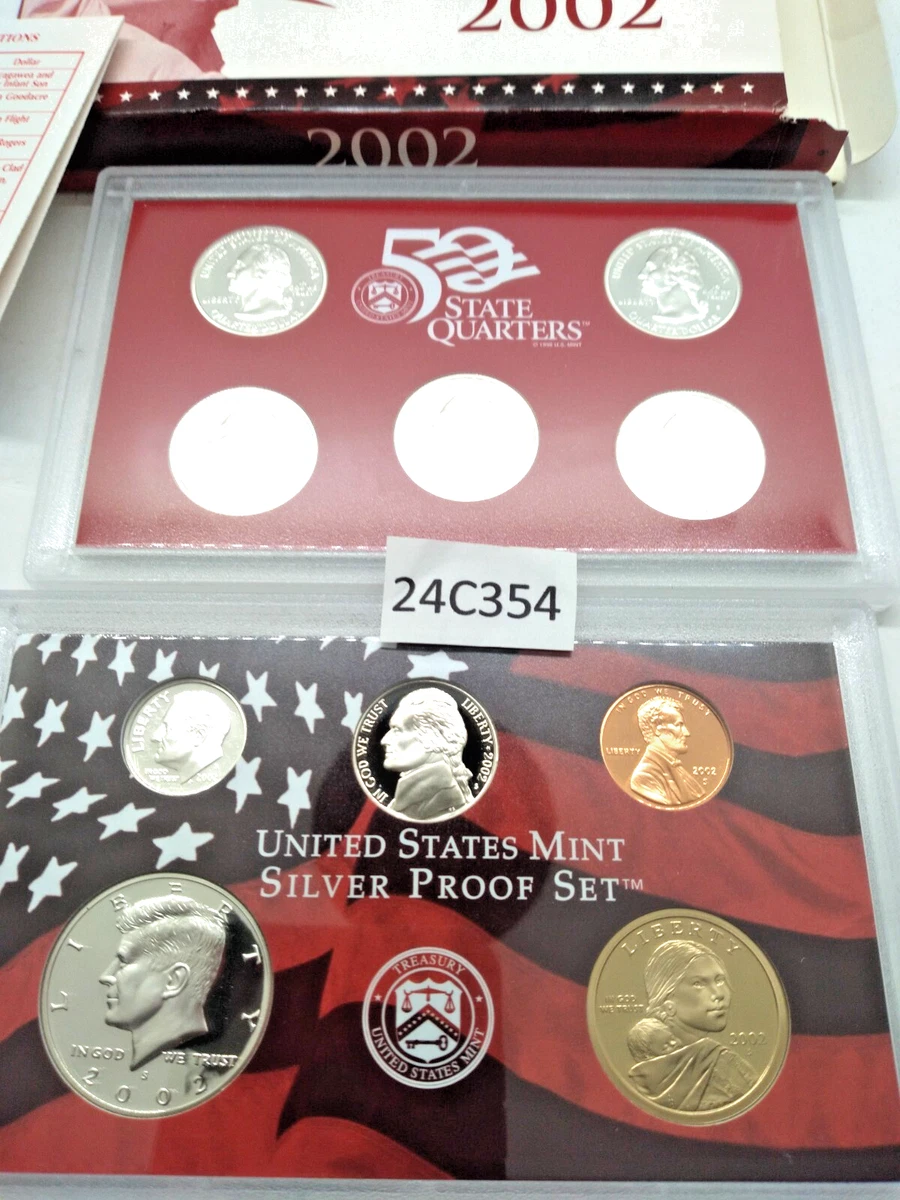 U.S. Mint 2002 US Coin Proof Sets for sale | eBay
