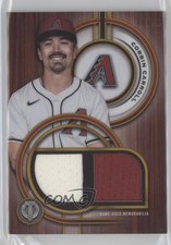 2025 Topps Tribute Single Player Dual Relics Gold 66/75 Corbin Carroll 0c3