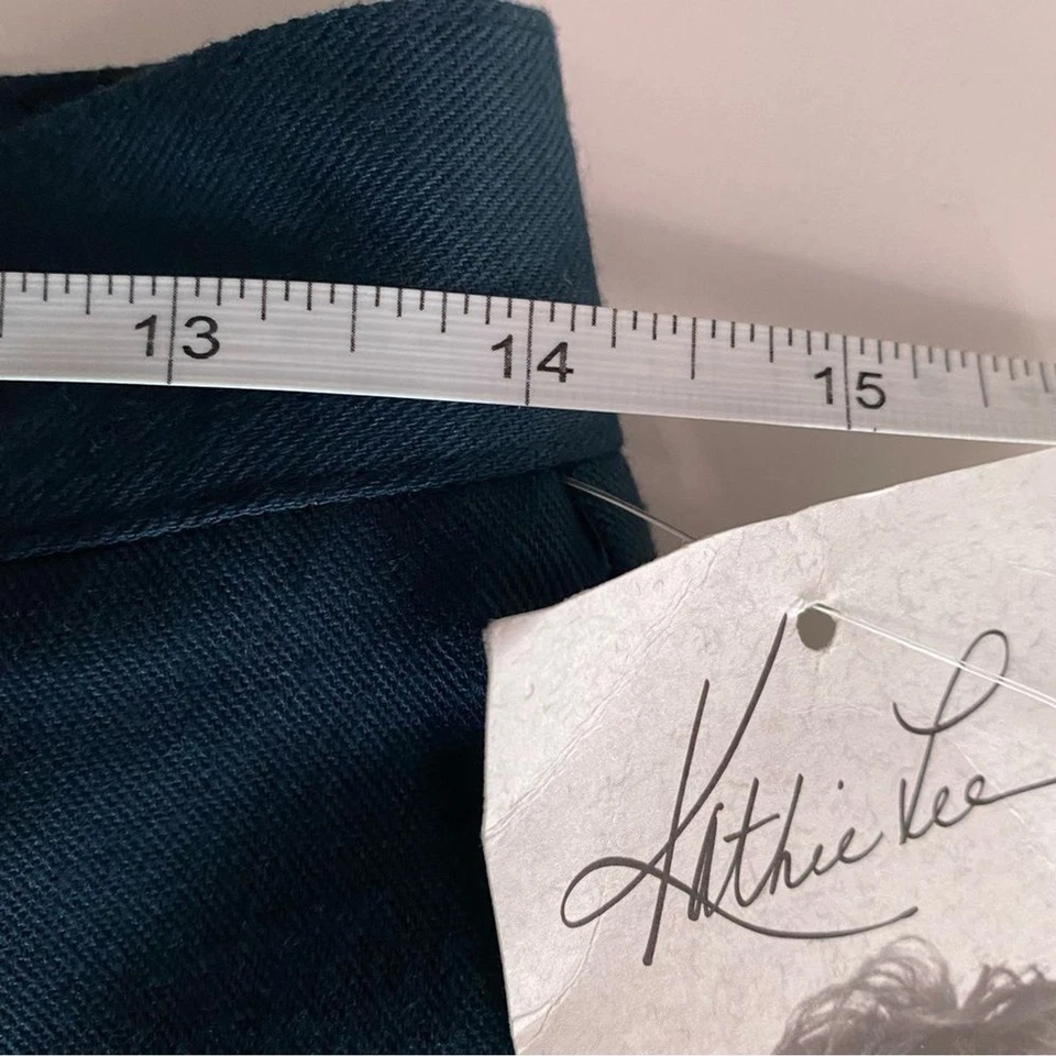 女式复古全新带标签 Kathie Lee 长裤 12P 码 — 第 3/4 张图片