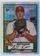 2021 Chrome Platinum Anniversary Mega Box Prism Refractor Seth Elledge #122 0sb5