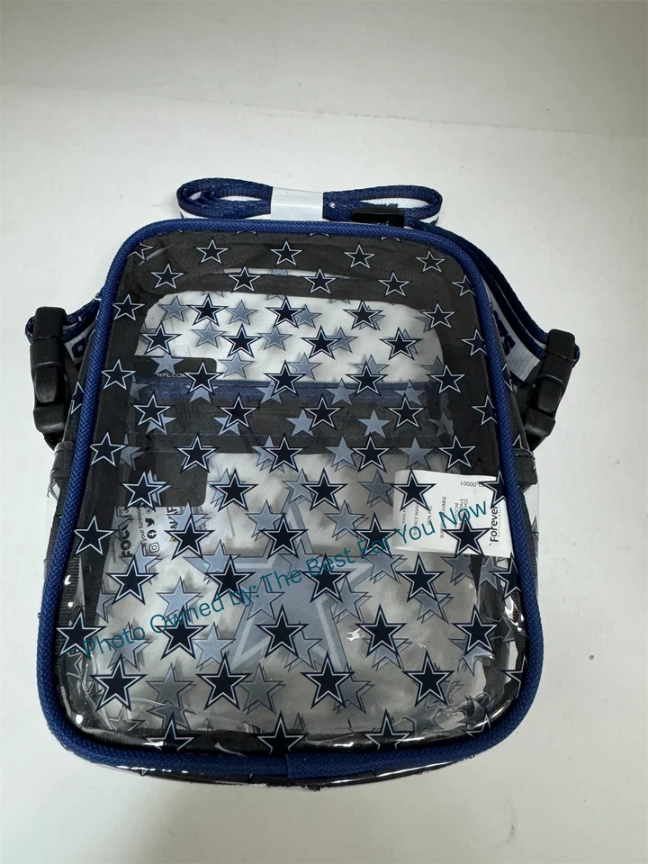 NFL Dallas Cowboys Crossbody Clear Bag For Stadium Events & Concerts Sports - Image 2 of 2