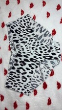 Victoria's Secret White Leopard Print Hipster Panties Size Small NWOT