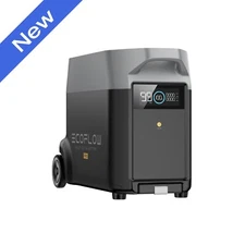 EcoFlow DELTA Pro Power Station Smart Extra Battery 3600Wh LiFePO4 Home Backup