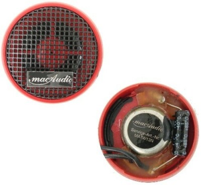 1 Paar mac Audio 20 mm Hochtöner,  Red Attack Tweeter, SERVICEWARE