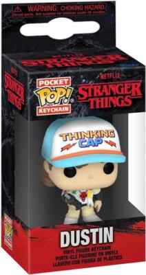 Stranger Things POP Keychain Schlüsselanhänger: Dustin Eleve Steve Robin NEU OVP