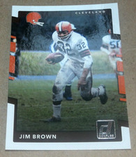 2017 Donruss Jim Browns #203 Browns HOF