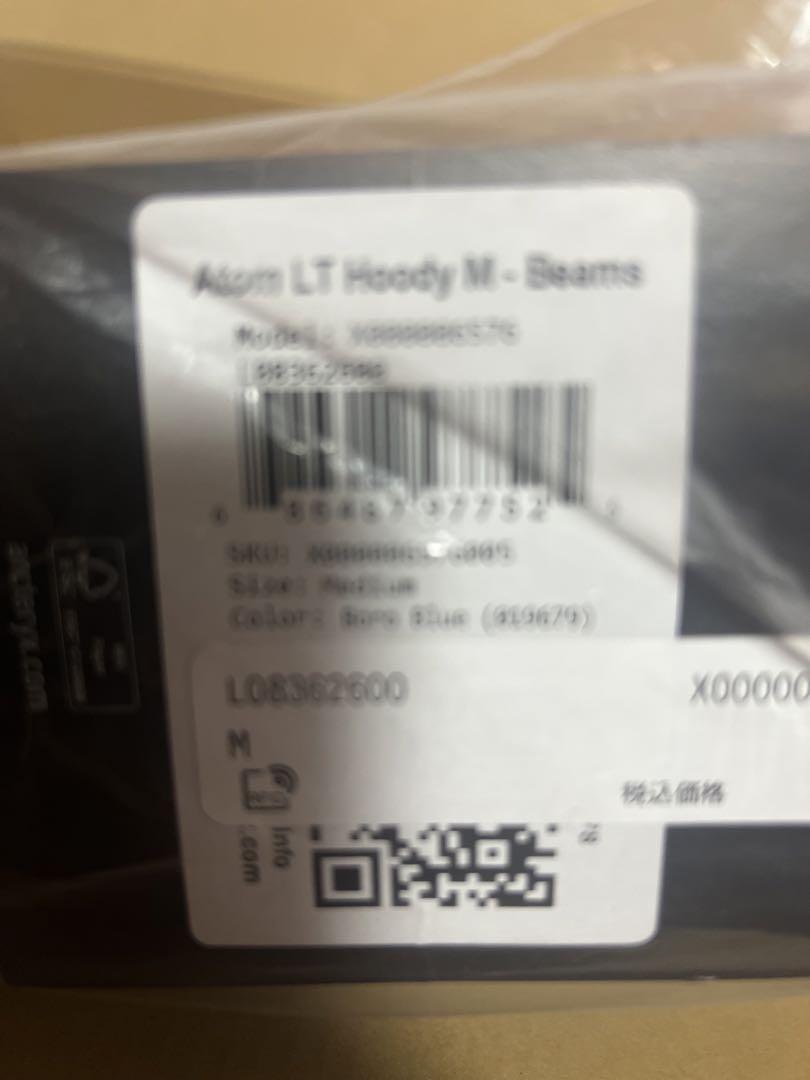 ARC'TERYX x BEAMS Atom LT Hoody Boro Blue Size M image 4
