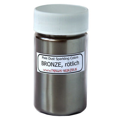 (233,00 /Kg) Pixie-Dust (Sparkling) Funkelfarbe BRONZE RÖTLICH