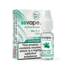 88 Vape E-Liquid 10ml Vape Juice 44 Flavours | All Strengths | 40 Bottles Pack |