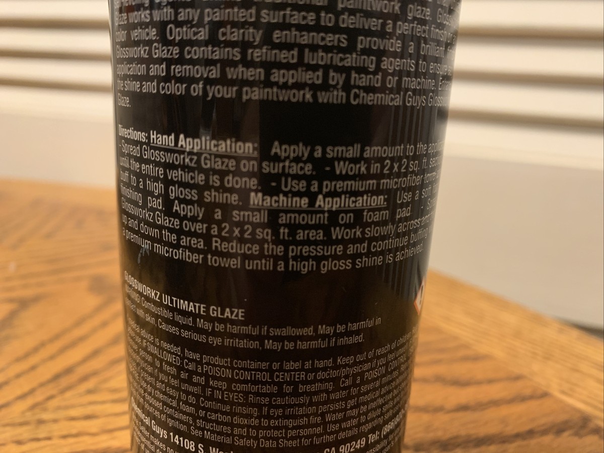 Chemical Guys Glossworkz Glaze (16 Oz), Gap_618_16 Chemical Guys Glossworkz Glaze (16 Oz), Gap_618_16