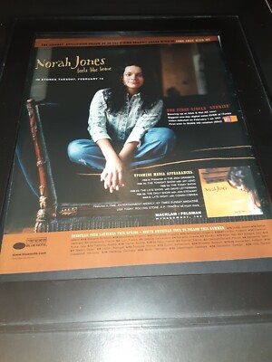 Norah Jones Feels Like Home Rare Original Promo Poster Ad Framed EBay norah-jones-feels-like-home-rare-original-promo-poster-ad-framed-ebay