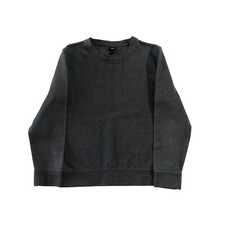 H M Unisex Size S Dark Gray Crewneck Pullover Long Sleeve Sweatshirt