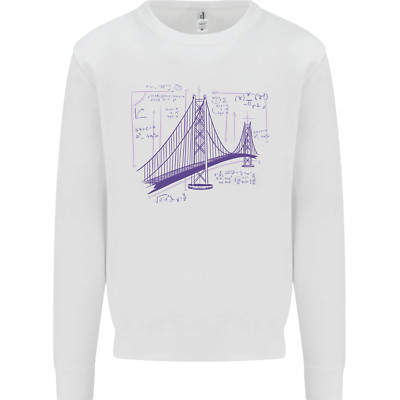 Bridge Equation Physics Maths Geek Kinder Sweatshirt Pullover