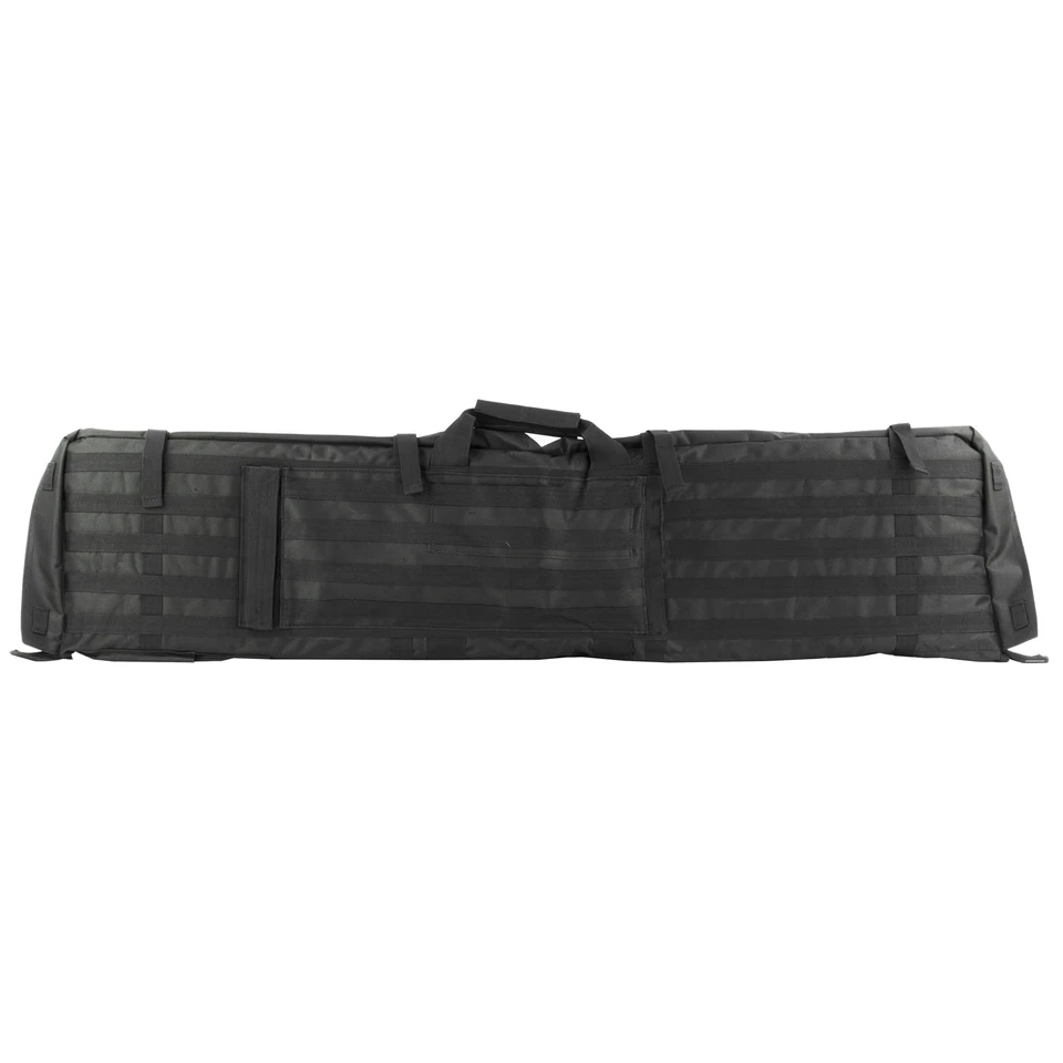 NcSTAR 48" Rifle Case Shooting Mat Black Nylon w/Backpack Straps MOLLE Webbing - Image 2 of 2