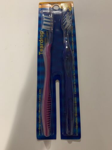 Ranir Toothbrushes Teardrop Sure Grip Handle Medium Bristle Purple