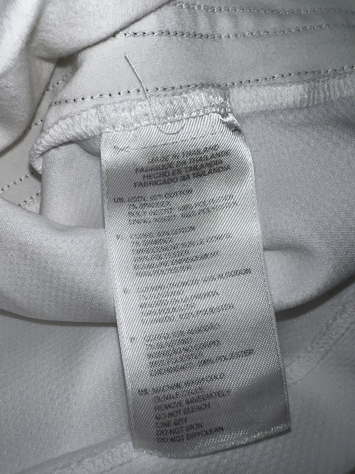 Adidas Women Y-Tank white 3 stripe black lines size M Foto 4 de 4