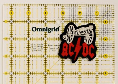 Ac/Dc Iron On Patch Embroidered Rock N Roll | eBay