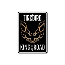 Firebird Sign, Firebird Logo Sign, Firebird Owner Aluminum Metal Decor Sign