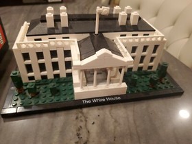 Lego Architecture 21006 The White House Used Complete with Box & Instructions
