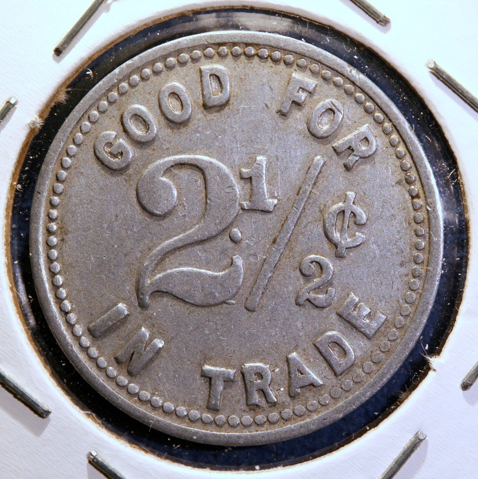 Interesting maverick billiards token - Meador's Pool Room, Good For 2½ ...