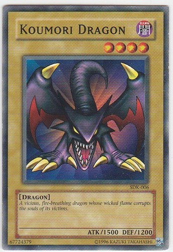 Yu-Gi-Oh! TCG Koumori Dragon Starter Deck Kaiba SDK-006 1st Edition Common 