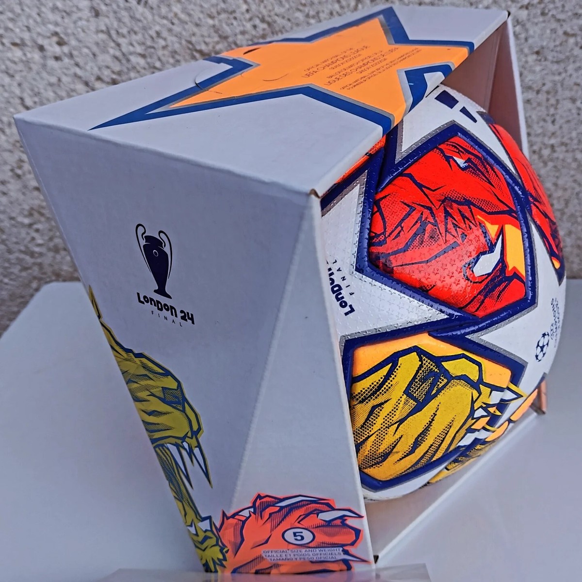 Official Match Ball of UEFA Champions League 2023/24 Final