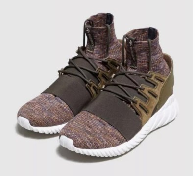 Adidas Mens Originals Tubular Doom Primeknit Green Sneakers  display picture 1