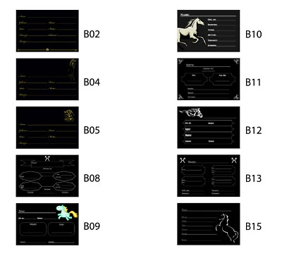 Verschiedene Stalltafeln Boxenschilder Pferd Stalltafel Boxenschild