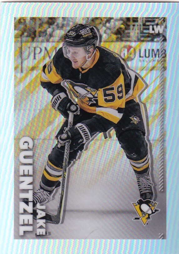 2022-23 Topps Chrome Refractor Sticker #382 Jake Guentzel /99 MADE