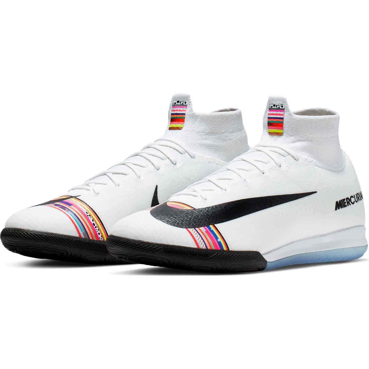 Congelar Cuidar Sudamerica Nike Superfly 6 Elite IC CR7 Futsal White MultiColor Platinum ACC Men 11.5  Shoes | eBay