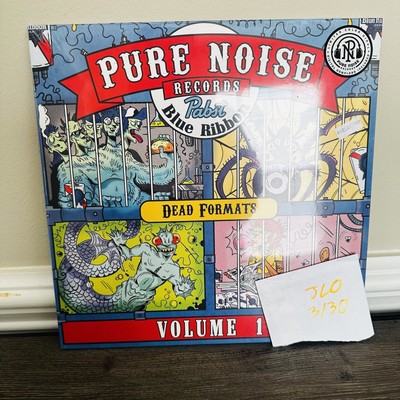 Pure Noise Dead Formats Vinyl LP Half Clear Half White w/ Blue Splatter /200 NEW