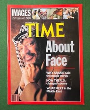 Time Magazine Dec 26, 1988 Yasser Arafat 