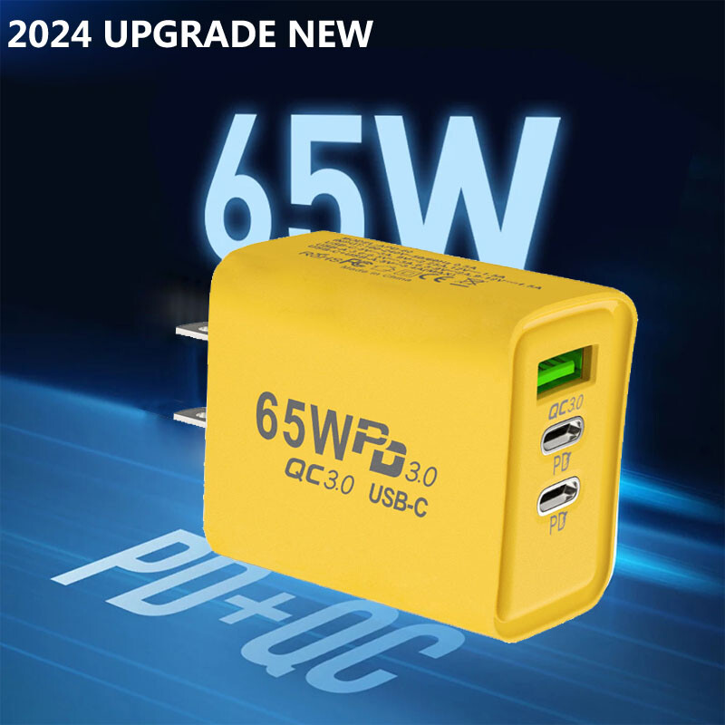 65W Fast Charger for Samsung Galaxy A05S A05 A04S A03 USB-C Power Adapter  