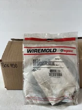 Wiremold 895P-BLK Plastic Duplex Cover plate