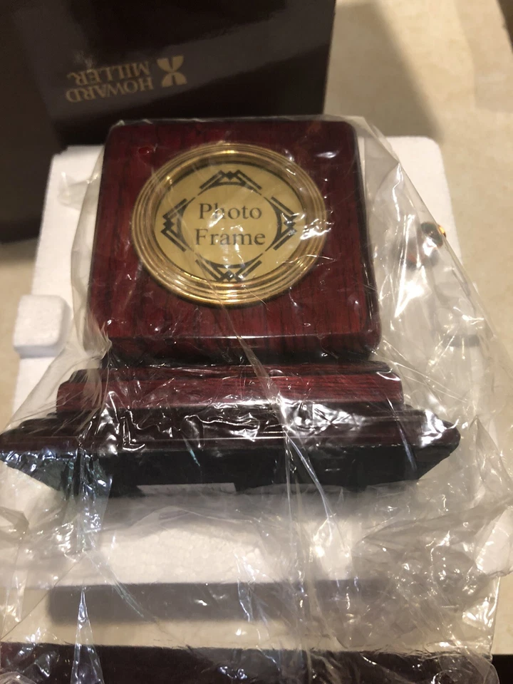 Howard Miller Rosewood Hall Clock/Thermometer/Hygrometer/Photo Model 645-408 - Image 2 of 4