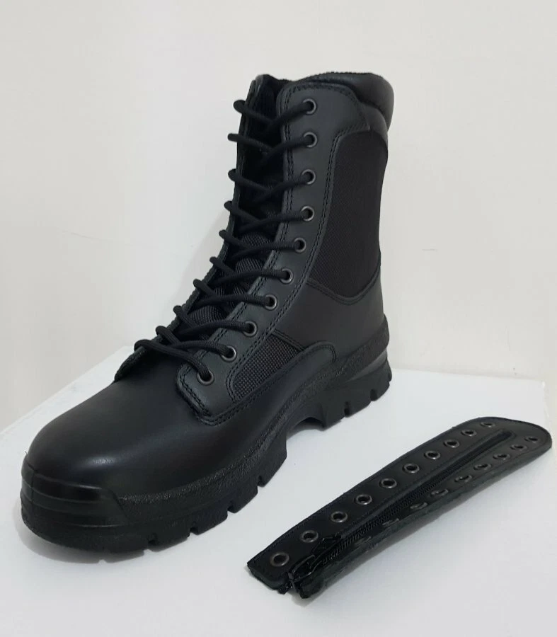 ANFIBI MILITARI OPERATION IN PELLE E CORDURA DI COLORE NERO eBay