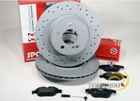 Zimmermann Sport Bremsen Set 330 Mm Hinten FüR Mercedes E-Klasse [C207 A207]