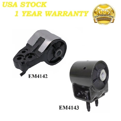 2PCS FRONT L&R MOTOR MOUNT FIT FORD F-150 2.7L 3.0L3.5L 3.7L 4.6L 5.0L 5.4L 6.2L