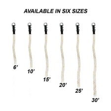 1.5" Indoor/Outdoor Climbing Ropes for Home/Gym Strength Exercise, Workout Rope