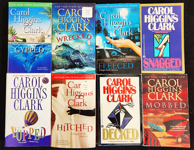 Carol Higgins Clark~Lot 8 PB~Regan Reilly Series~Gypped~Snagged~Hitched