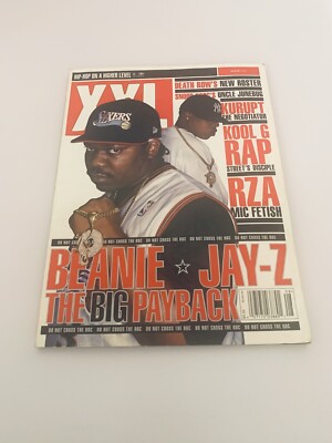 XXL Magazine Beanie Sigel & Jay-Z August 2001 | eBay