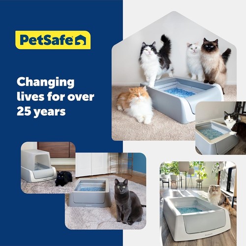 ScoopFree Premium Crystal Cat Litter - 5x Better Odor Control Than Clay Litter - Picture 4 of 9