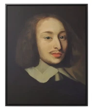 Blaise Pascal, Framed Portrait
