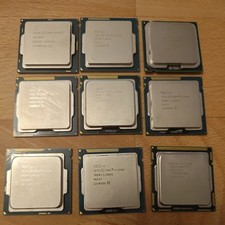 9x Intel  Processor CPU verschiedene