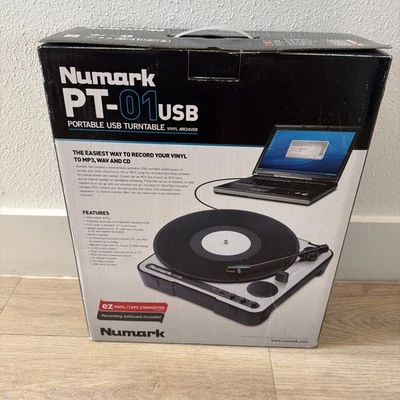 Numark PT01 USB Out DJ Turntables for sale | eBay